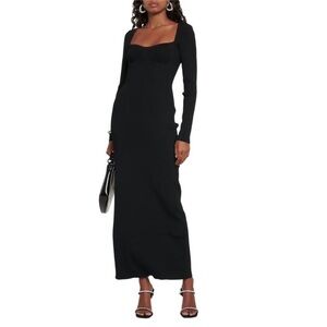 Staud Silhouette dress in black